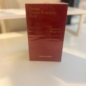 Maison Francis Kurkdjian Red and Gold Fragrance Box